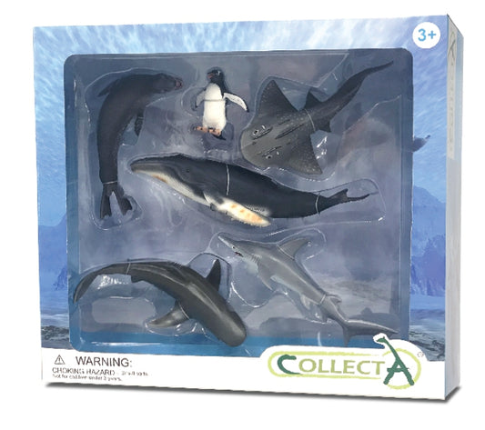CollectA Sealife with Penguin Boxed Set