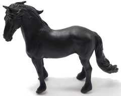 Friesian Stallion Horse Figurine