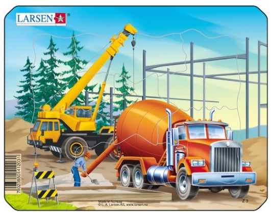 Concrete Mixer Puzzle 7pce