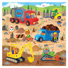 Construction Jumbo Puzzle 25 Piece