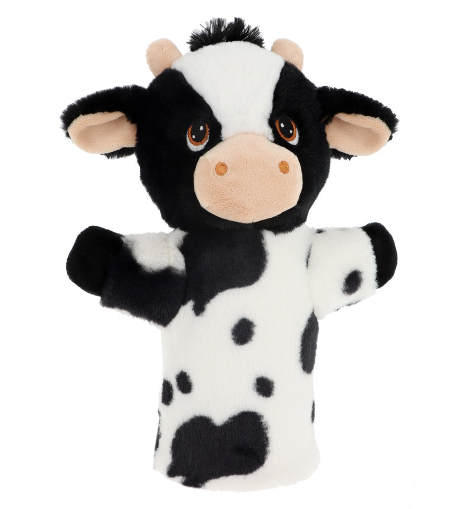 Cow hand puppet Keeleco
