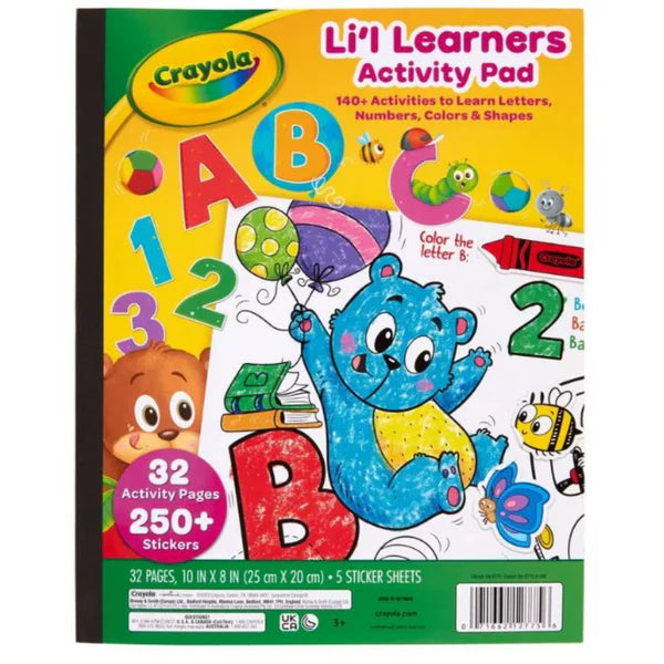 Crayola Lil Learners Activity Pad