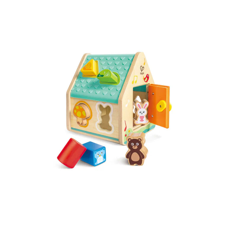 Critter House Shape Sorter Hape