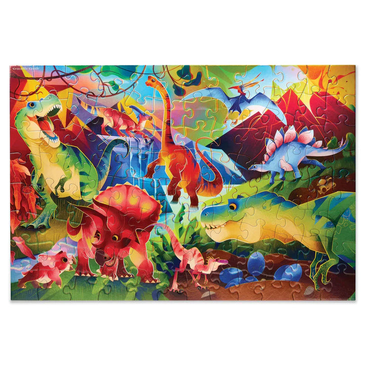100 piece dino puzzle