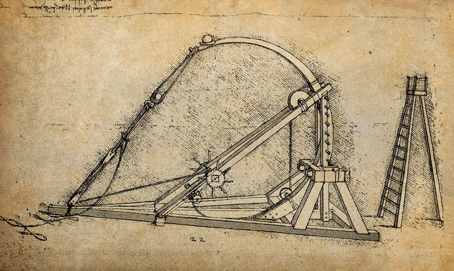 Leonardo Da Vinci Catapult