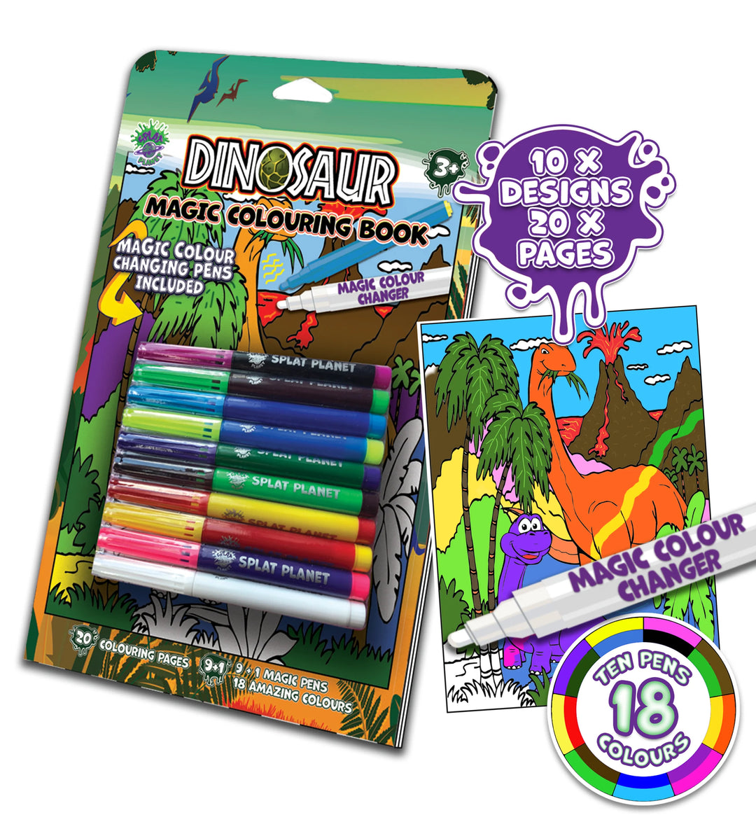 Dinosaur Magic Colouring Book