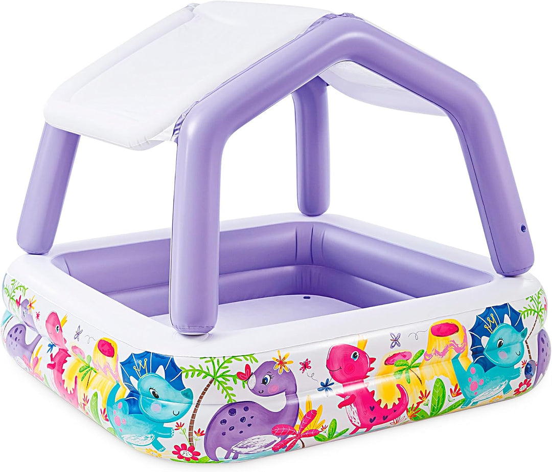 Intex Dinosaur paddling pool with Shade attached