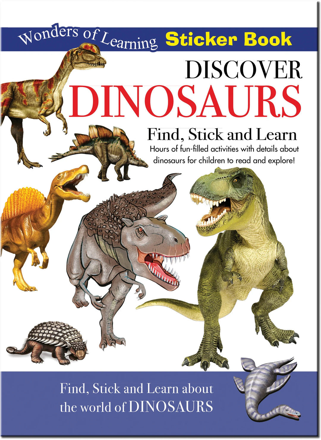 Discover Dinosaurs - Find, Stick and Learn