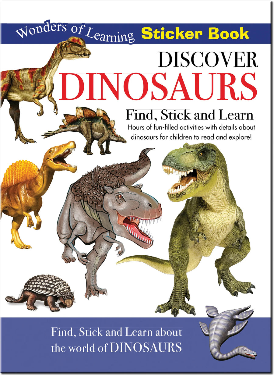 Discover Dinosaurs - Find, Stick and Learn