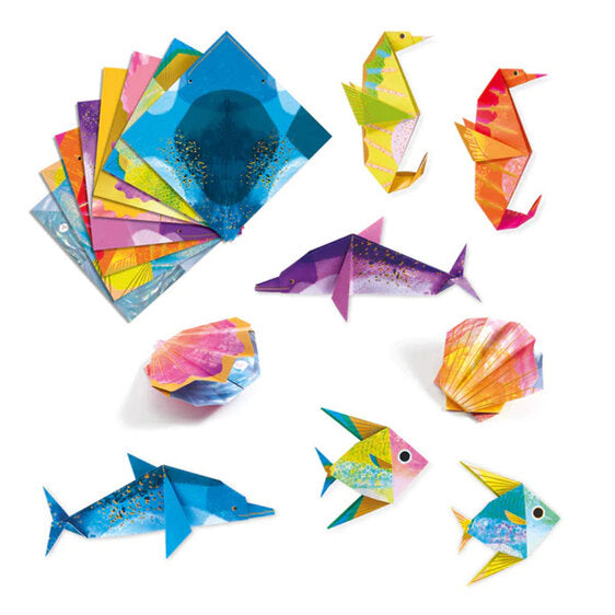 Djeco Origami Level 3 - Sea Creatures