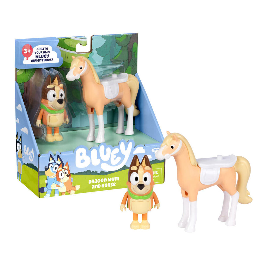 Bluey - Dragon Mum and Horse