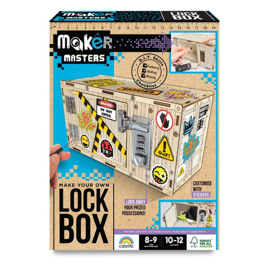 Make your own lock box Maker Masters