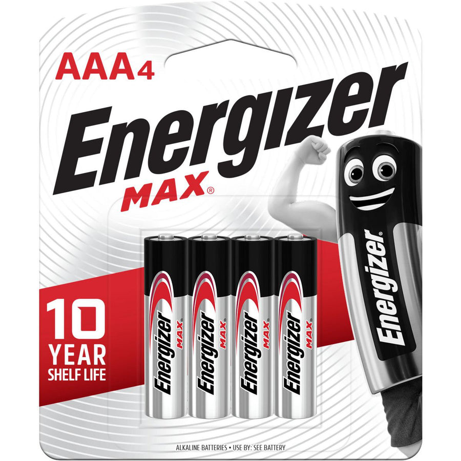 Energizer Max AAA Batteries 4 Pack