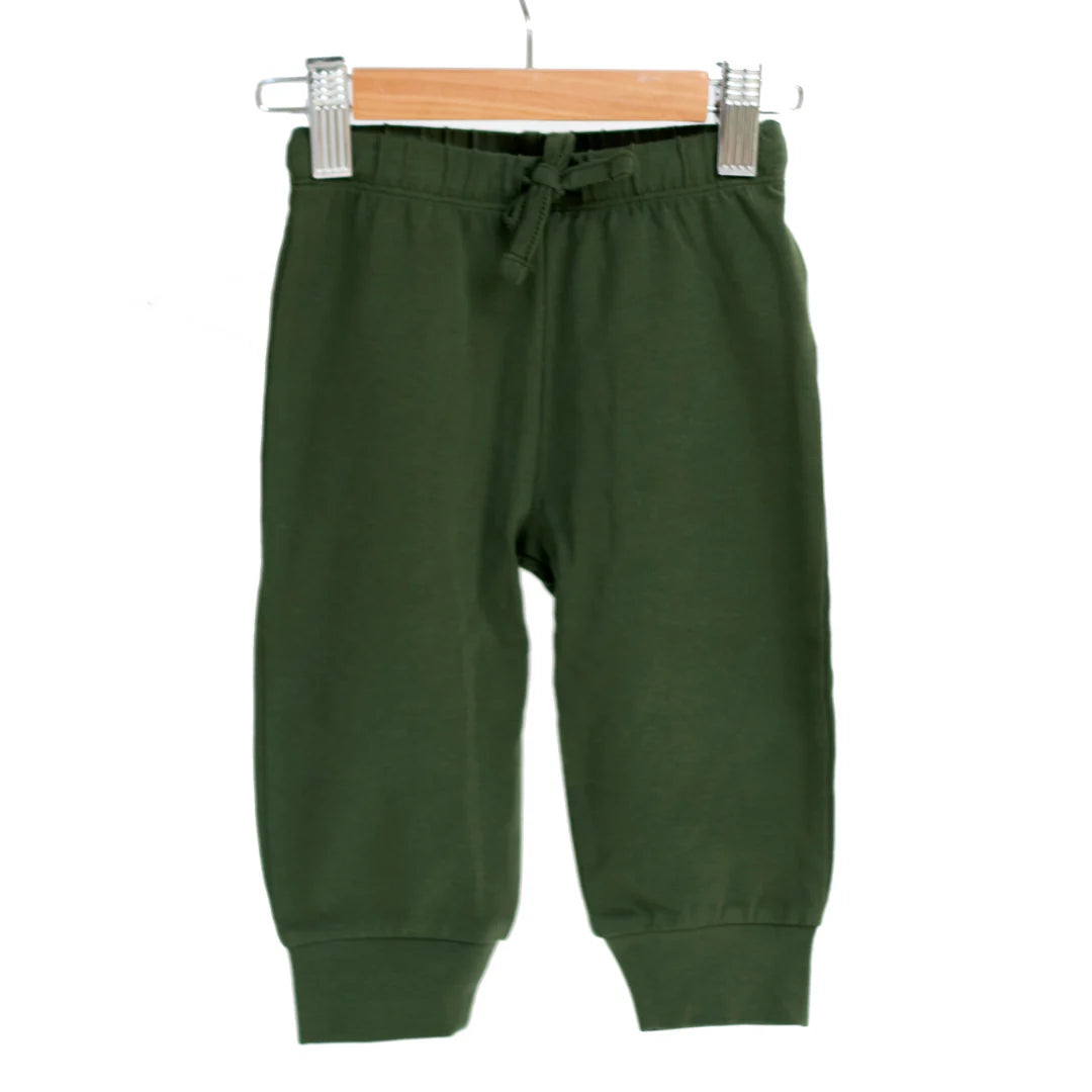 Burrow and Be Essentials Baby Pants (3-6 Months) - Pine