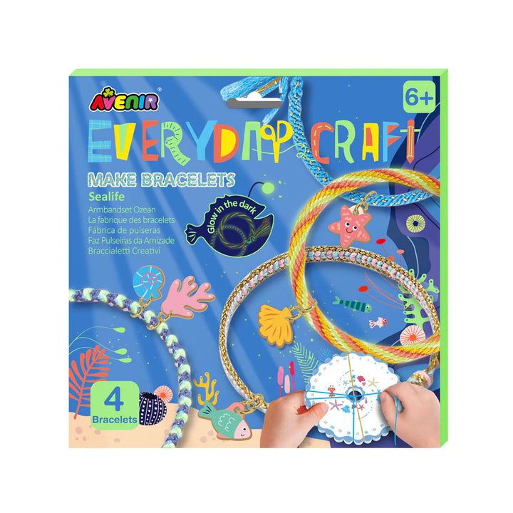 Avenir Everyday Craft Make Bracelets - Sea Life