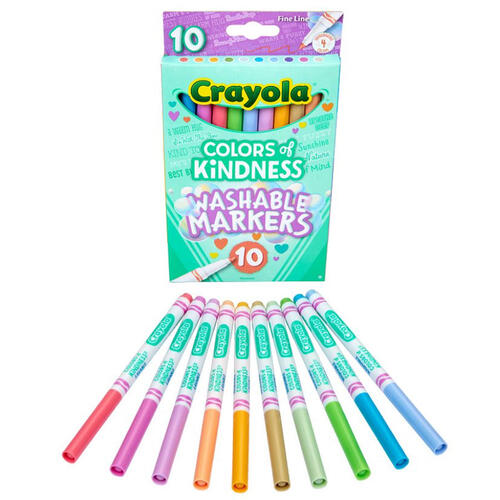 Crayola Colours of Kindness 10 Markers