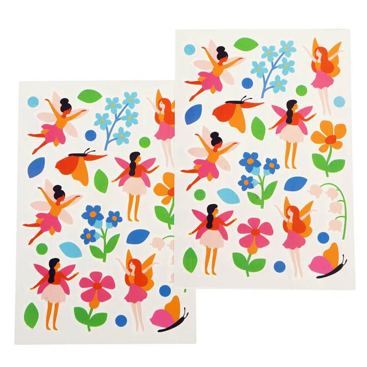 Faries in the Garden Temporary Tattoos sheets 