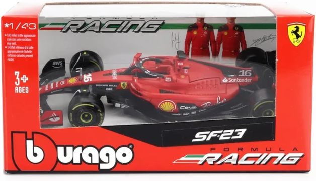 Bburago F1 Scuderia Ferrari SF23 Charles Leclerc 16