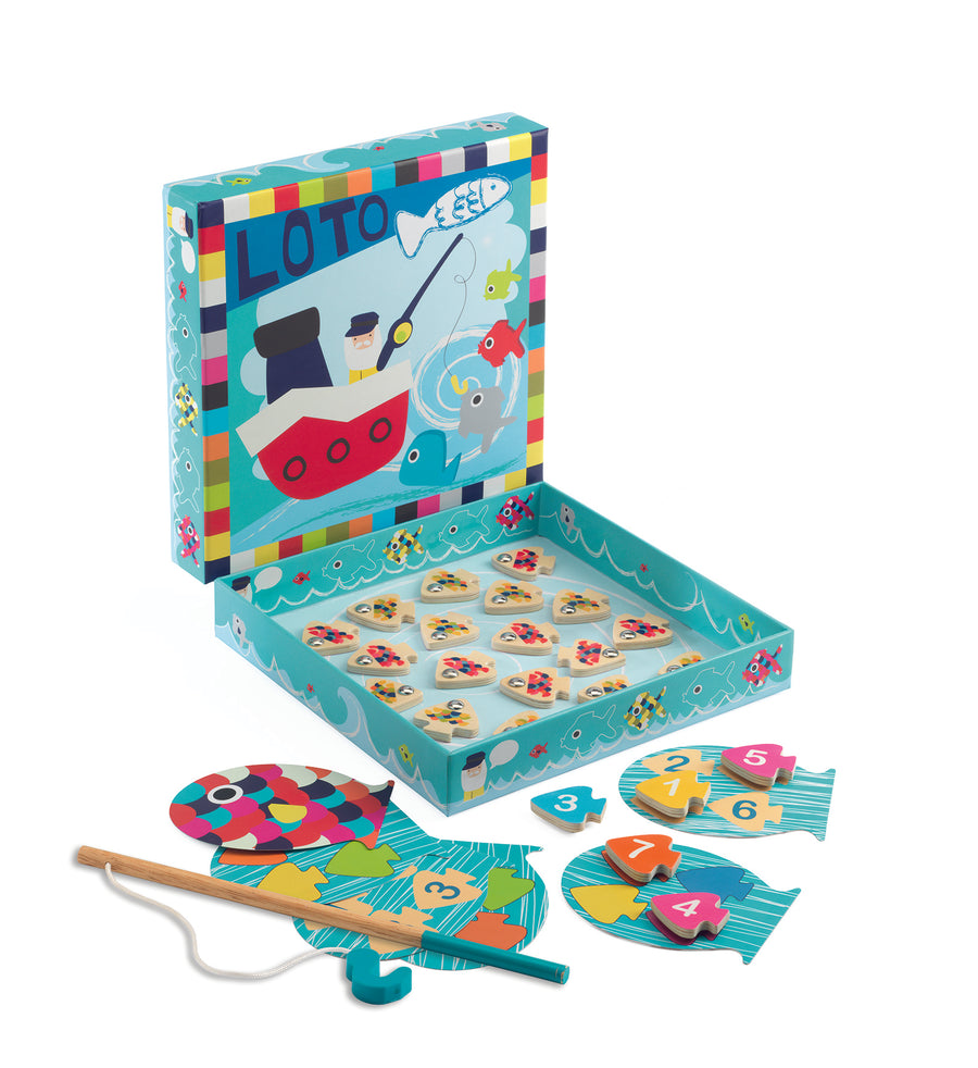 fishing lotto game by djeco