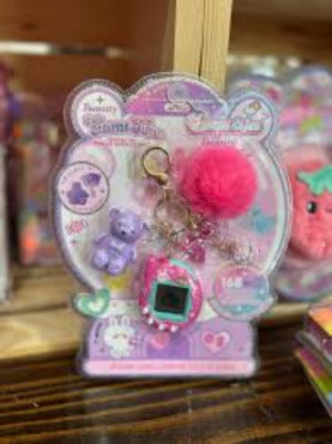 Game Time Digital Toy and Lip Gloss Keychain Hot Focus