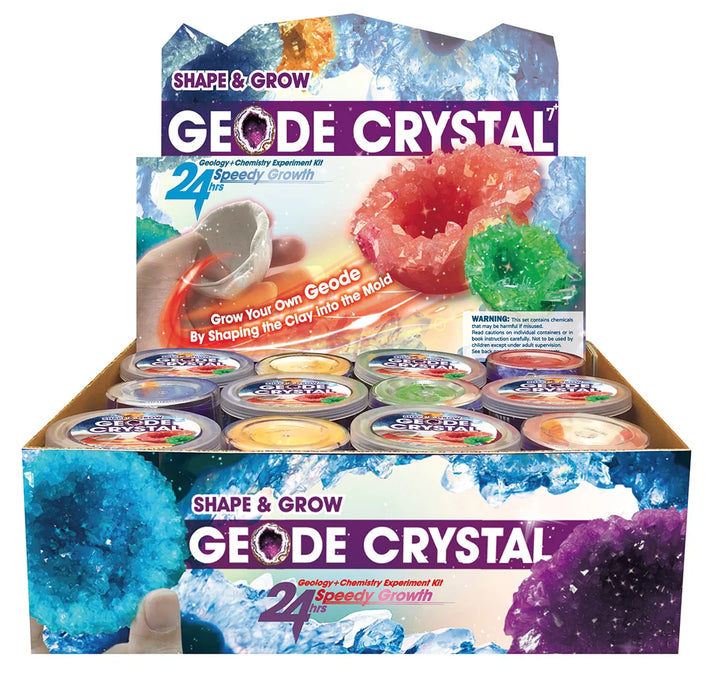 Shape and Grow Geode Crystal