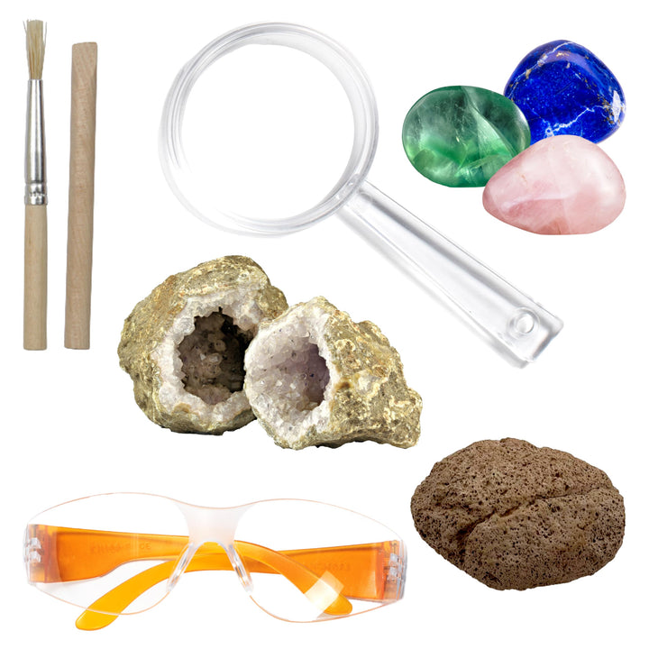 Curious Universe Dig and Smash Geodes Kit