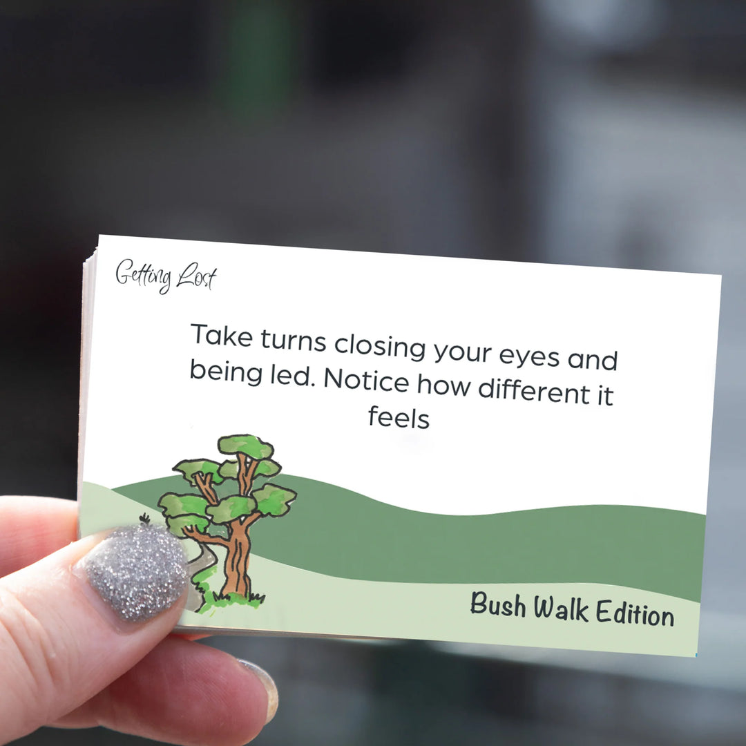 Getting Lost Game Bush Walk Edition card