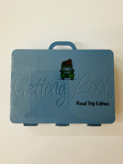 Getting Lost - Road Trip game and Wrapped Suitcase