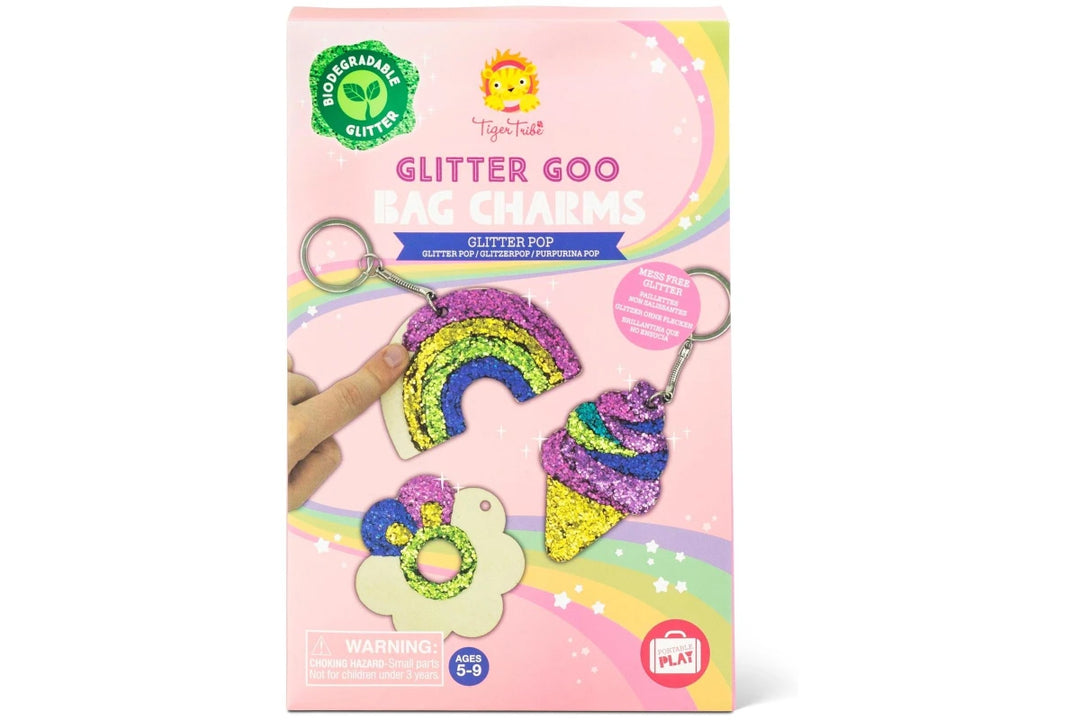 Tiger Tribes Glitter Goo Bag Charms