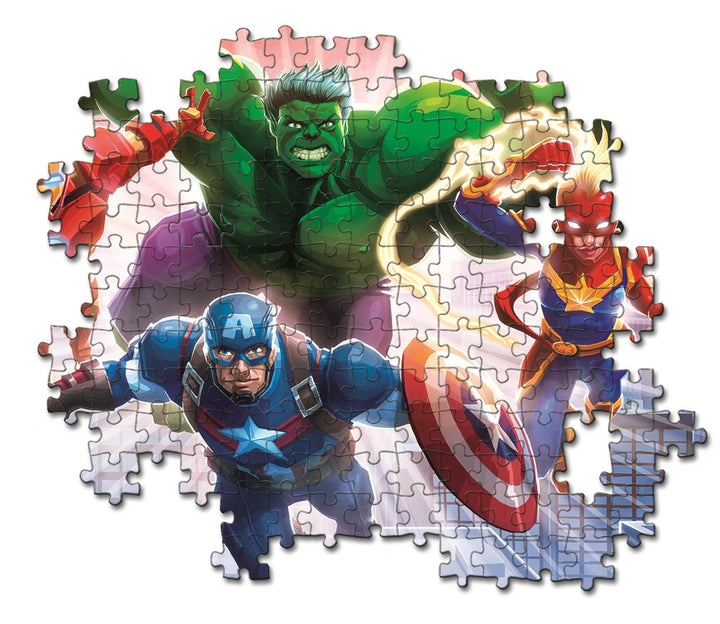 Glowing Lights Avengers 104 Piece Puzzle