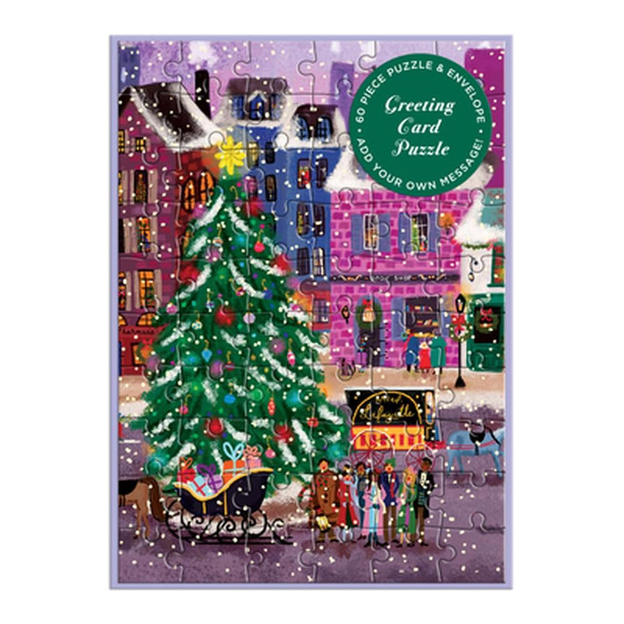 Greeting Card Christmas Puzzle