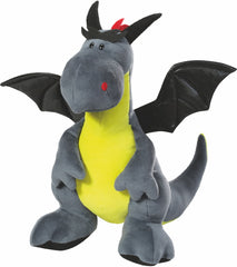 Nici plush Dragon in Grey 30cm Sitting