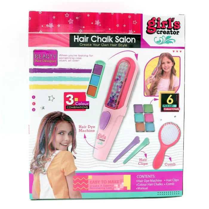 Girls Creator Hair Chalk Salon