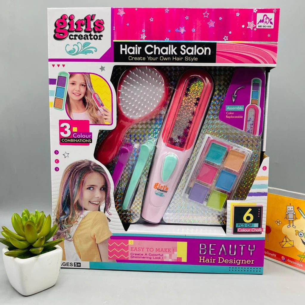 Girls Creator Hair Chalk Salon