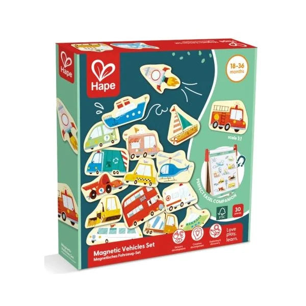 Hape Magnetic Vehicles Set