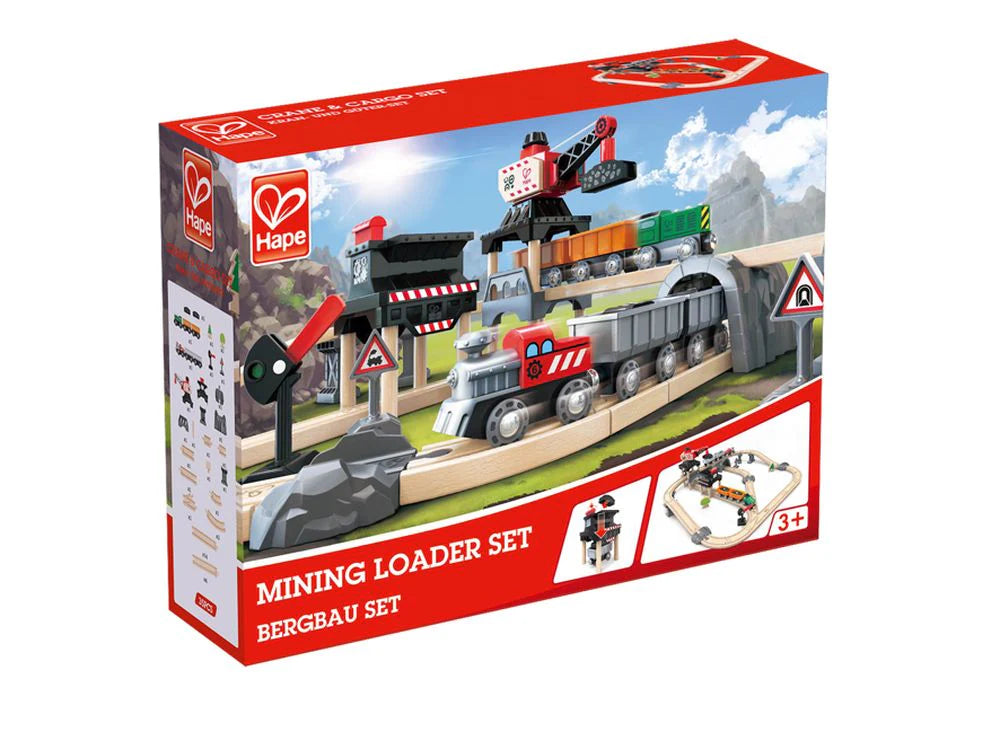 Mining Loader Railway set Hape kidzstuffonline
