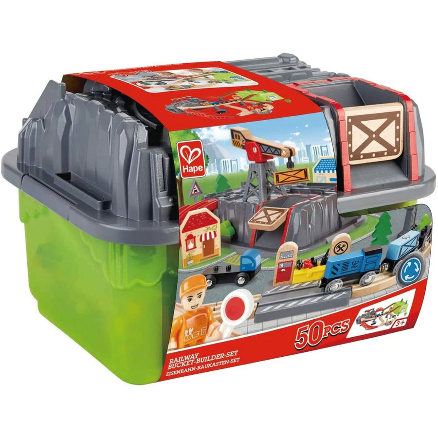 Hape Railway Bucket-Builder-Set
