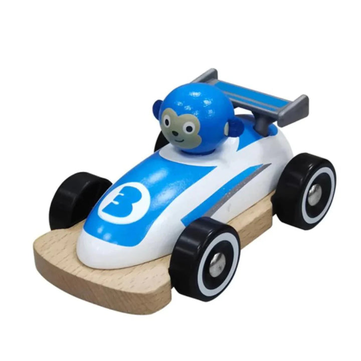 Hape wild riders Vehicle blue racer
