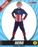 Hero Child Costume captain America