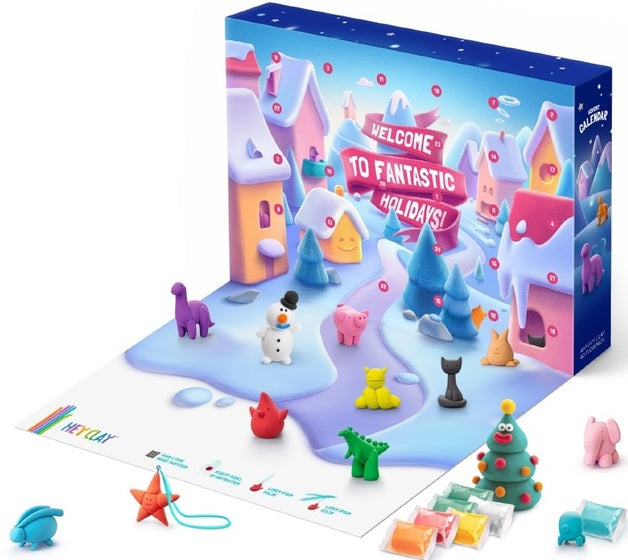 Hey Clay Advent Calendar open box