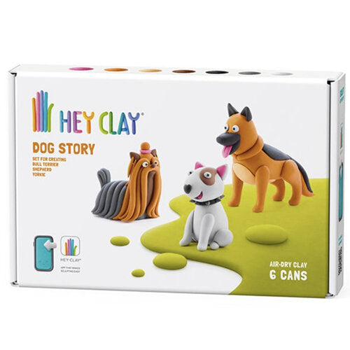 Hey Clay Dog Story- 6 Cans