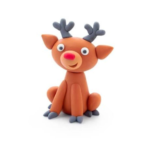 hey clay reindeer made out of hey clay
