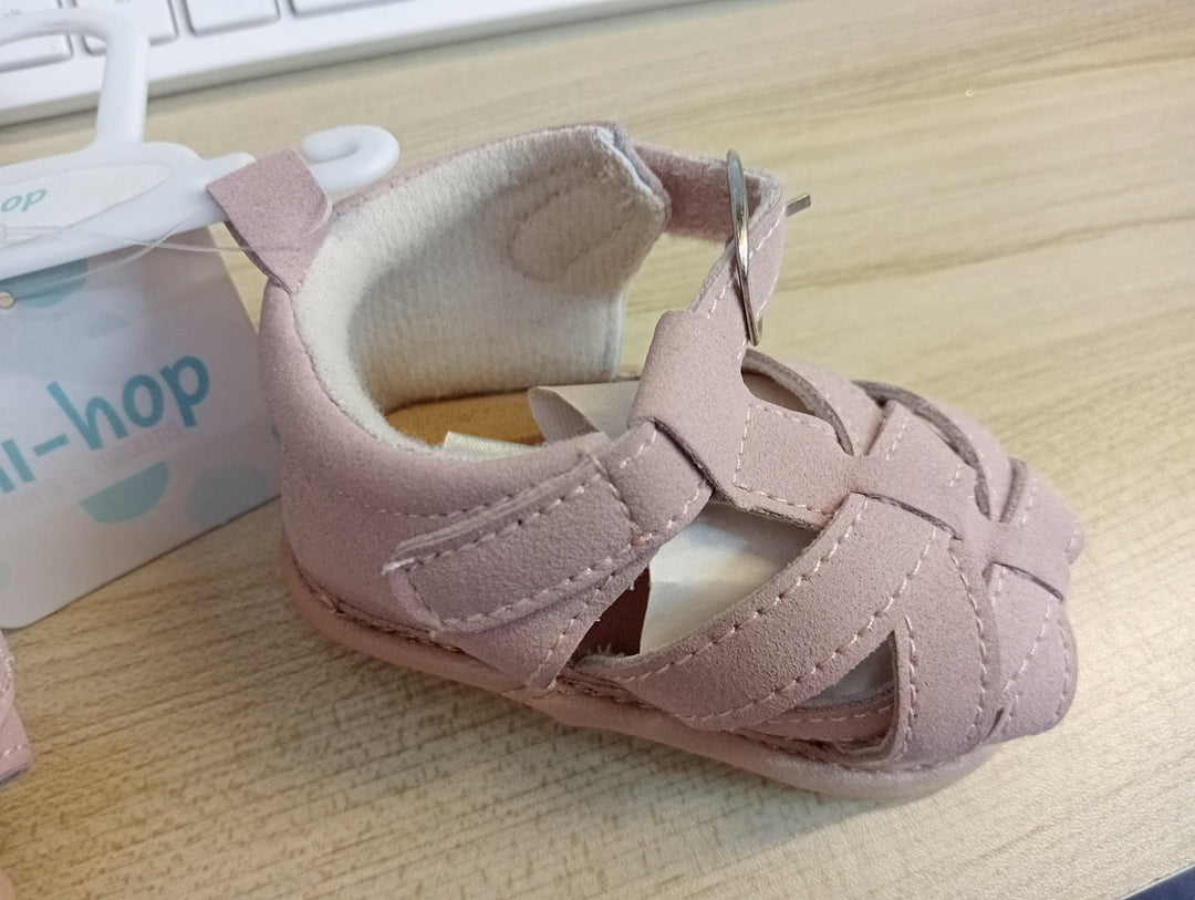 hi-hop Crisscross sandal pink 3-6 months