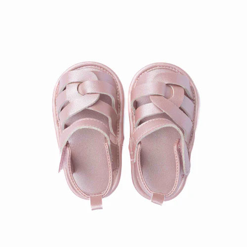 hi-hop Linked Sandal-Metallic Pink 6-12m