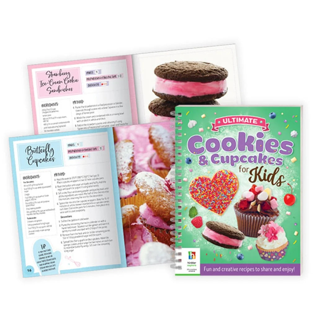 Ultimate Baking cookies and cupckes for Kids Kitby hinkler
