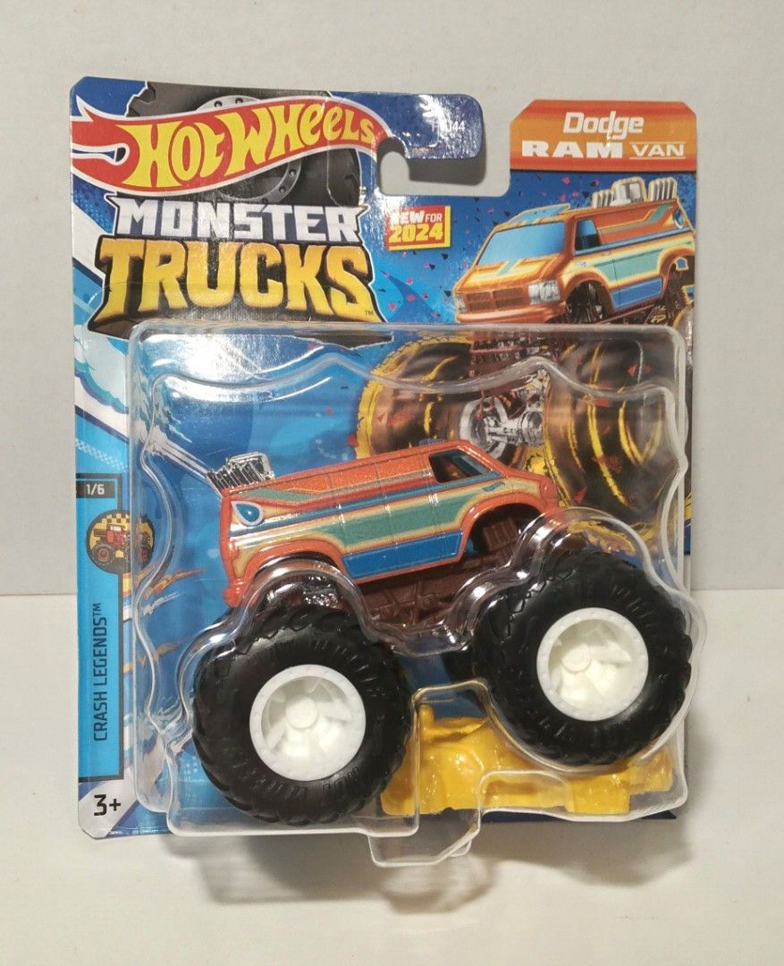 Hot Wheels Monster Trucks Dodge Ram Van