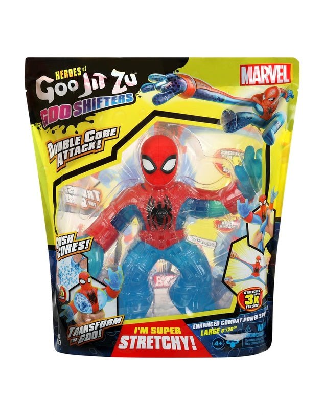 Large Goo Jit Zu Goo Shifters Heroes Spiderman