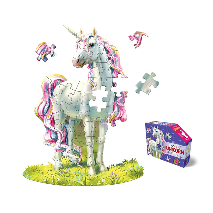 I am LiL Unicorn shaped 48 piece puzzle