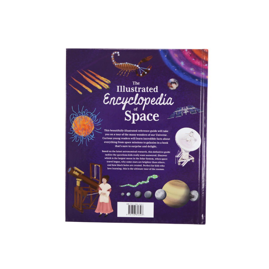 The Illustrated Encyclopedia of Space back cover