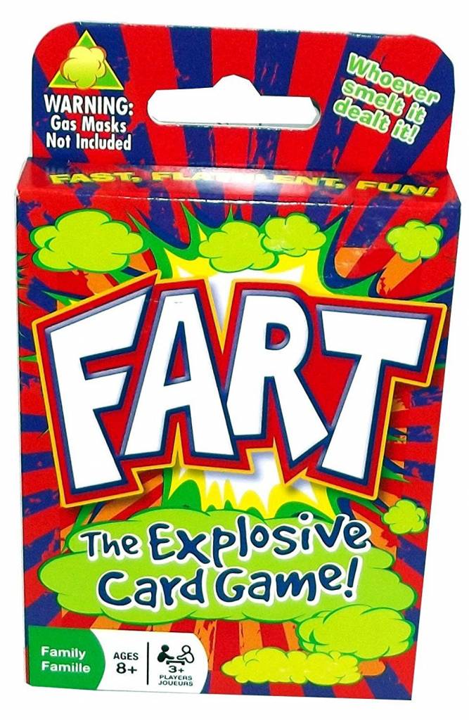 Fart the Explosive Card Game for the family